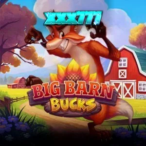 Tampilan visual slot Big Barn Bucks dengan tema pertanian dan simbol hewan